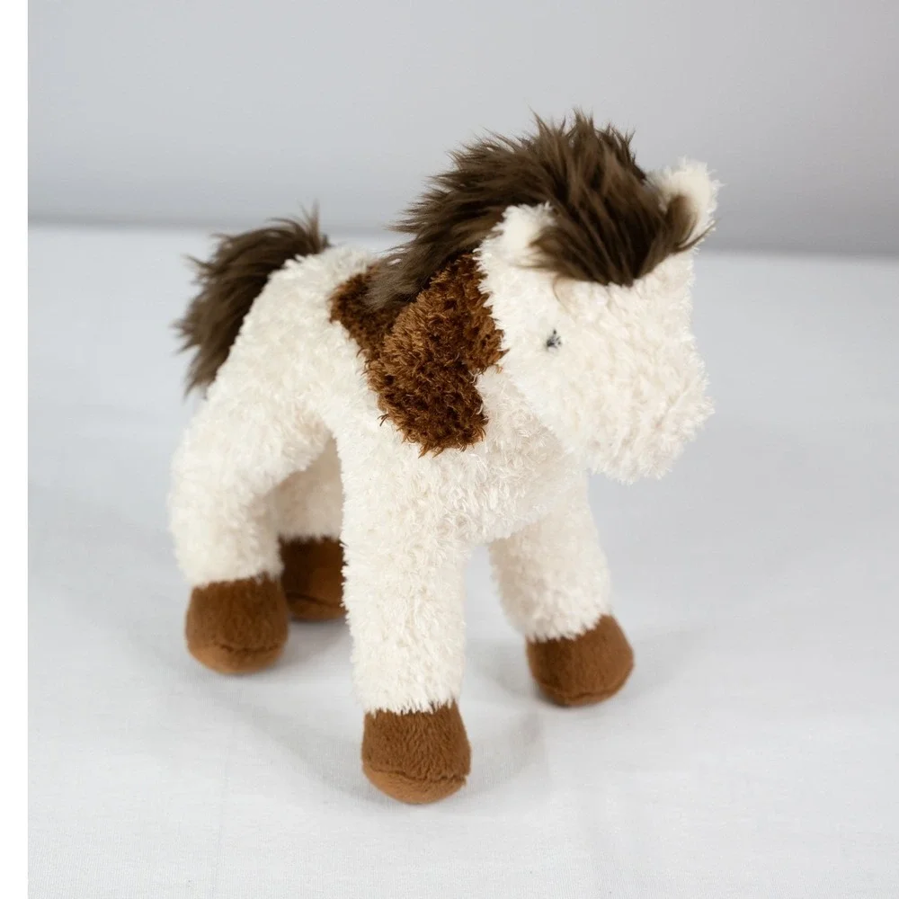 Douglas Plush Horse Kids Small Brown White Excellent Cuddle Toy Pony Stuffed